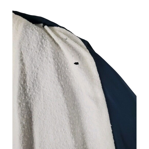 Vintage University of Arizona U of A Blue Nylon Snap Button Windbreaker Jacket M - Picture 5 of 10